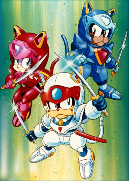 samurai pizza cats