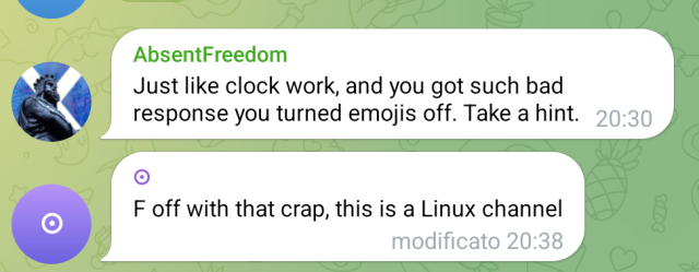 Worthless hate speech