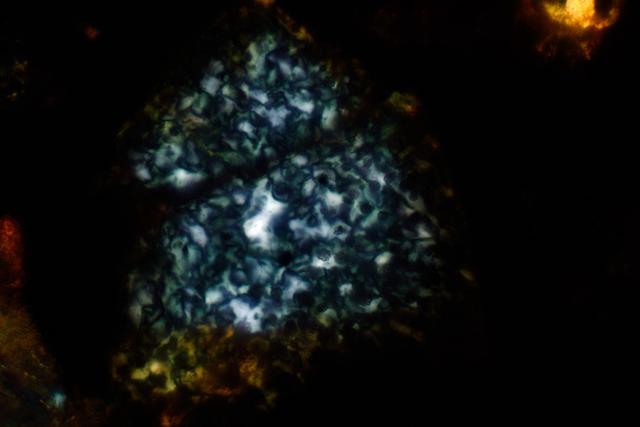 Kainsaz Meteorite Thin Section Microphotos.

Solar Anamnesis, CC BY-NC-SA 2.0 via Flickr: https://flic.kr/p/QfsCUi