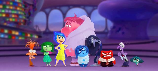 The emotions depicted in Pixar's Inside Out 2