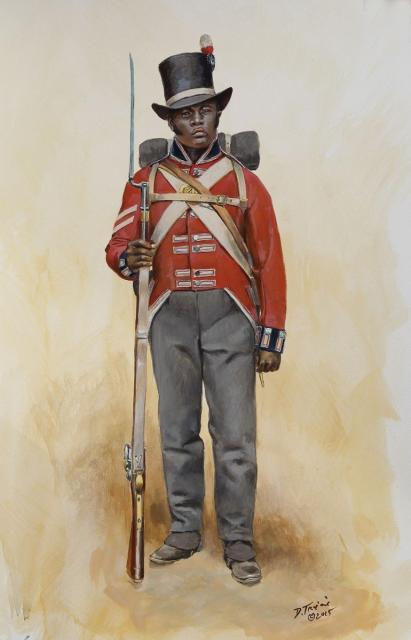 A British Colonial Marine.