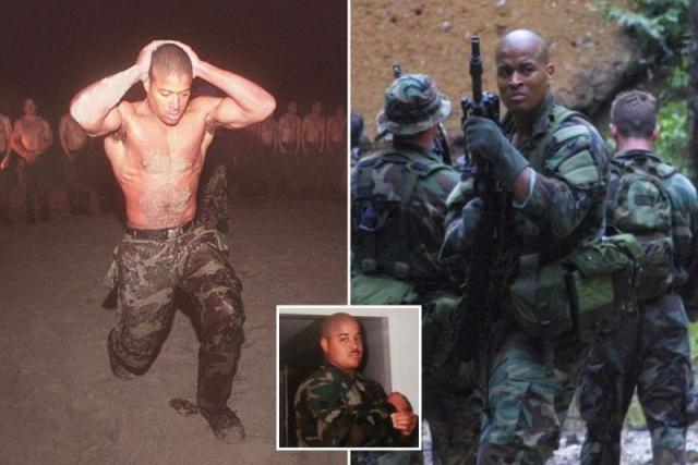 David Goggins, a Black Navy Seal.