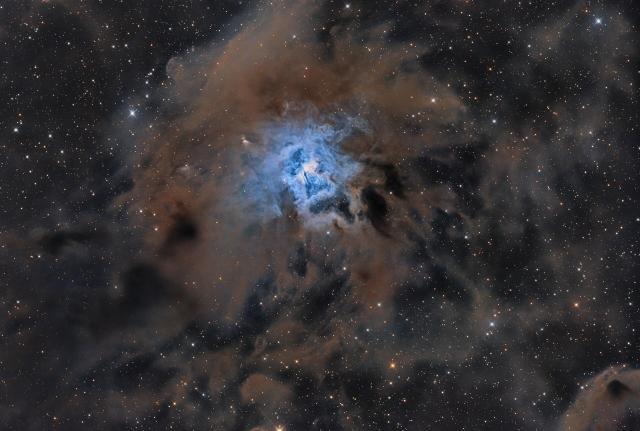 Iris Nebula.

Darko7411, CC0, via Wikimedia Commons.