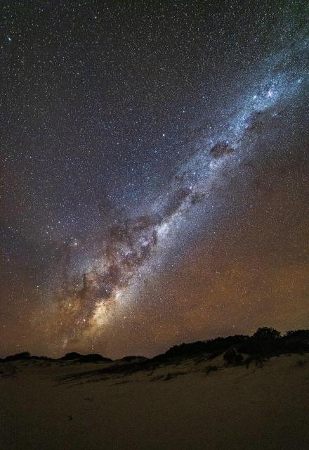 "Night time in the sand hills of Myall Lakes National Park."

Poidabro, CC BY-SA 4.0, via Wikimedia Commons.