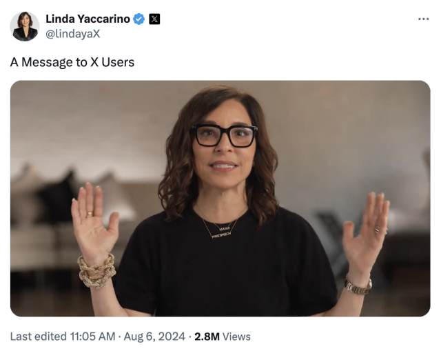 Linda’s video