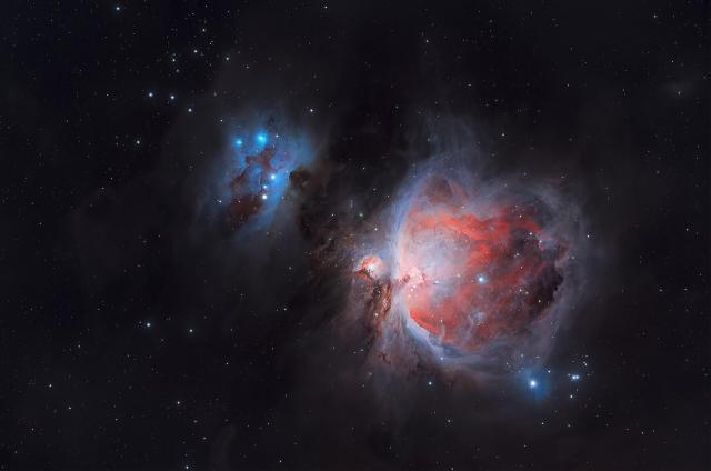 "M42 Orion Nebula."

I, Luc Viatour, CC BY-SA 2.5, via Wikimedia Commons.