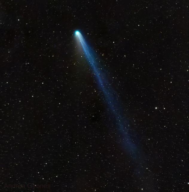 "Comet Pons-Brooks Last Night on Earth - Dedicated to Alyn Wallace."

Andrea Girones, CC BY 4.0, via Wikimedia Commons.