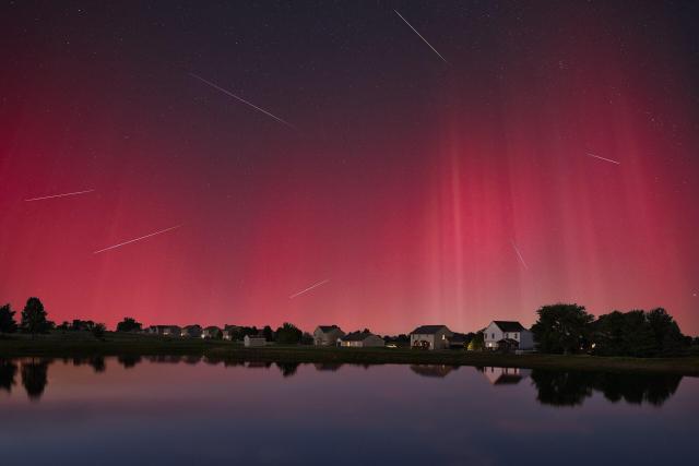 "The Night Sky Came Alive."

Jim Vajda, CC BY 2.0, via Wikimedia Commons.