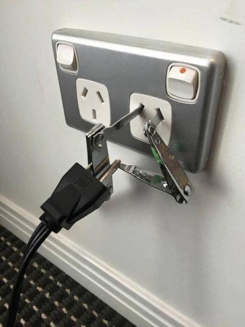 Aussie power outlet