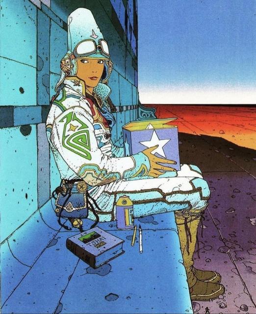 Illustration by Moebius