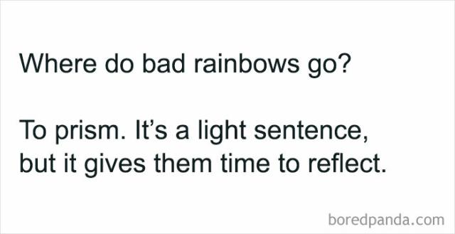 bad rainbows