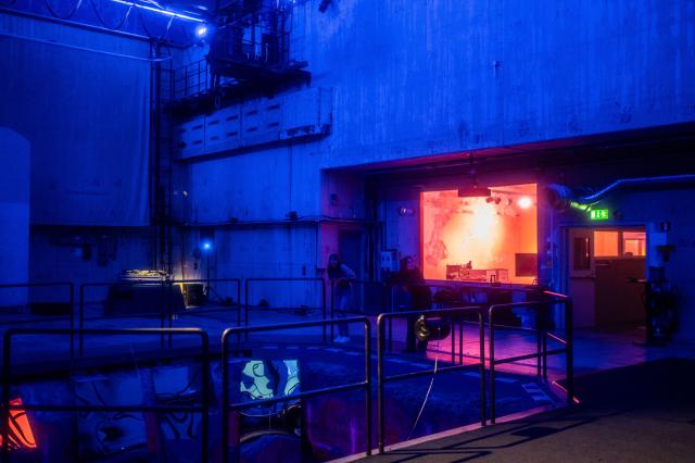 Modern colorful photo of the Reactor Hall