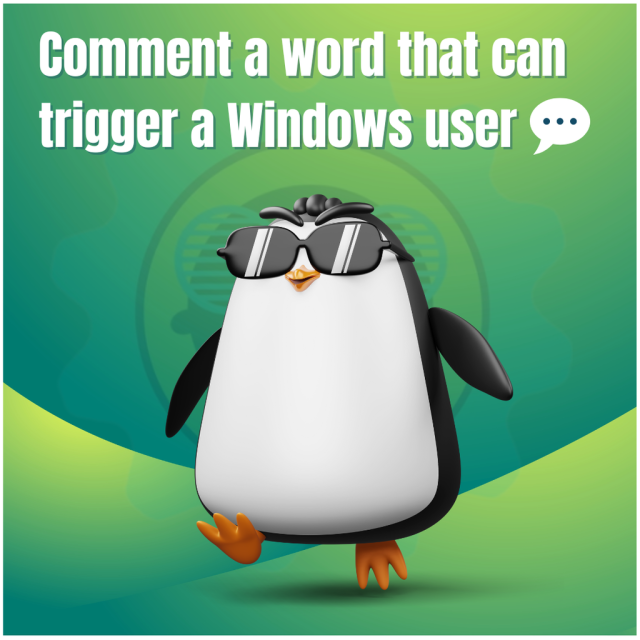 Comment a word that can trigger a Windows user