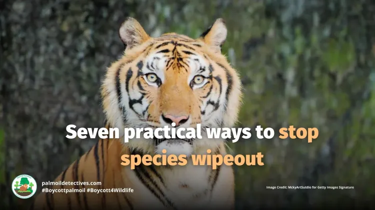 Seven ways to stop species wipeout