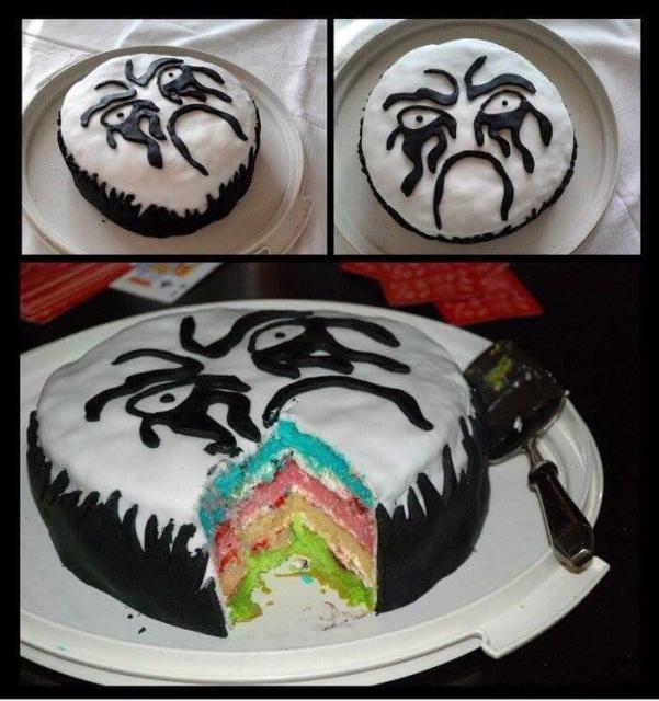 metal cake