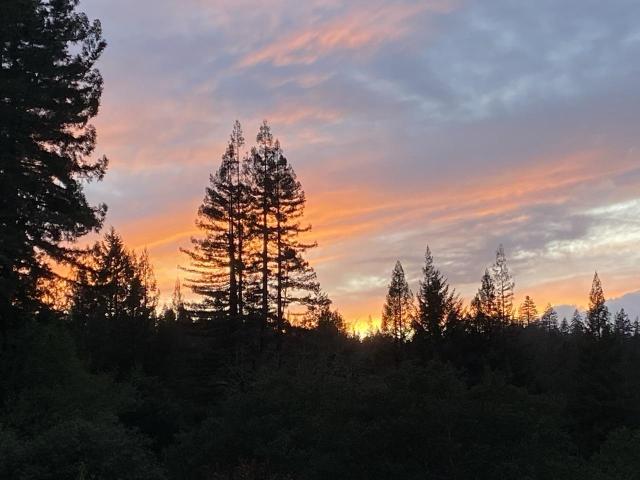 Sunset in Northern California 