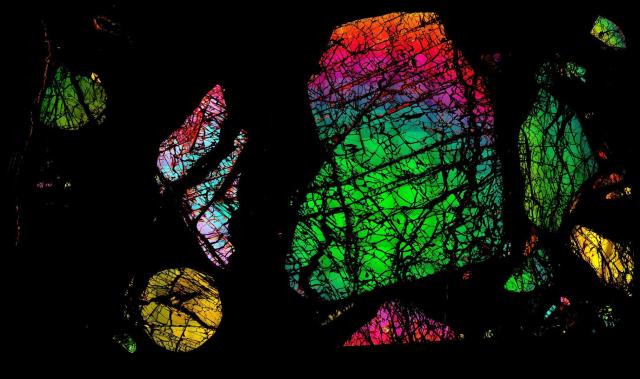 Huckitta Meteorite Thin Section - Mosaic