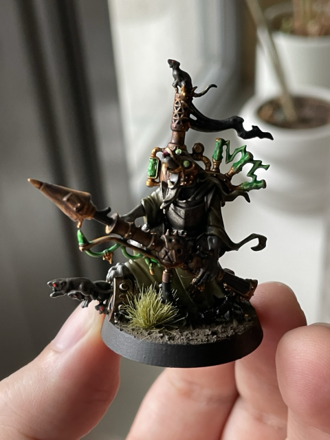 Skaven bombardier from the front. 