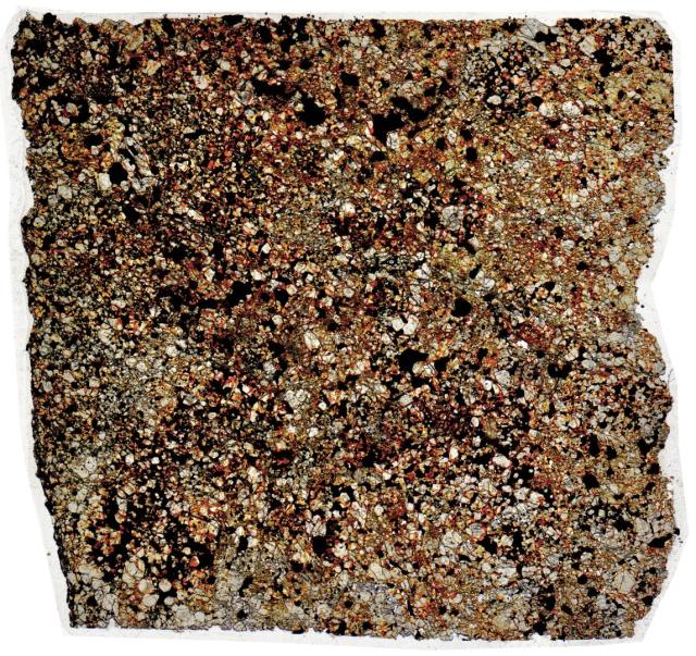 Tafassasset Meteorite Thin Section - HDR Pathscan Enabler.