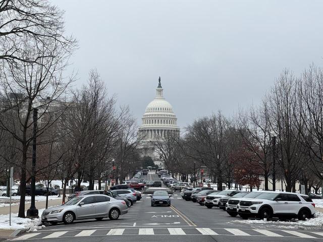 The U.S. Capitol on Feb 13, 2025. Photo by me.
