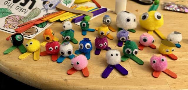 Crafted Pom Pom pets