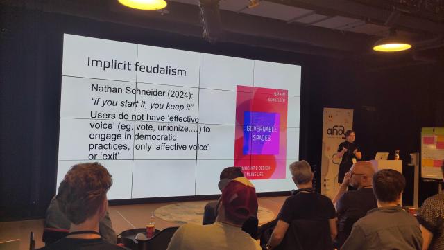 Presentation by  Nathalie