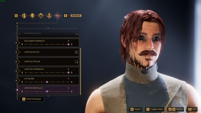 Creating a character in Dune Awakening