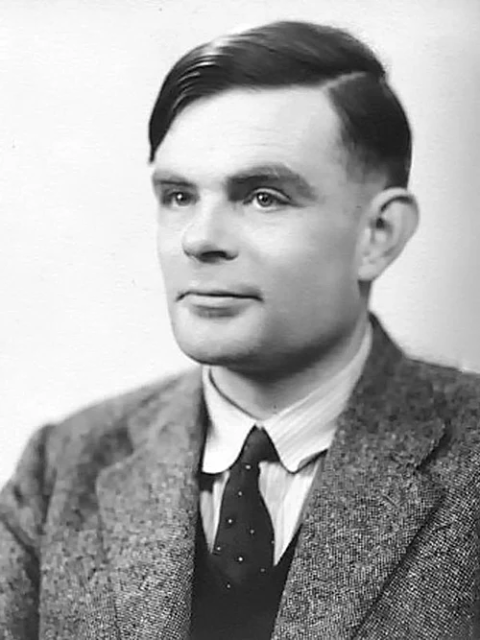 Alan Turing in 1951.