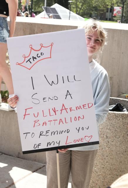 I will send  fully-armed battalion to remind you of my life (lyrics from King George in Hamilton)