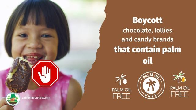 Do you know what the worst taste is? It's the revolting taste of rainforests being destroyed for #palmoil in #chocolate and #candy made by #Nestle #Mondelez #Ferrero. Make sure you #BoycottPalmOil 🌴🩸🚜🔥🙈☠️🚫 #Boycott4Wildlife @palmoildetect.bsky.social https://palmoildetectives.com/2021/02/11/palm-oil-free-chocolate-and-confectionery/?utm_source=mastodon&utm_medium=Palm+Oil+Detectives&utm_campaign=publer