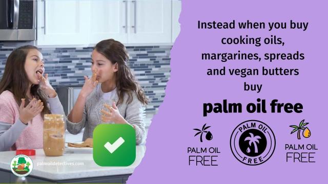 Here's some nut #butter 🥜 #margarine and #cooking. Always buy #palmoilfree! As consuming #palmoil is linked to human #health problems like #stroke and #heartattack. Fight back! #Boycottpalmoil #Boycott4Wildlife 🌴🔥🛢️⛔ learn more @palmoildetect.bsky.social https://palmoildetectives.com/2021/02/11/palm-oil-free-cooking-oil-margarine-and-spreads/?utm_source=mastodon&utm_medium=Palm+Oil+Detectives&utm_campaign=publer