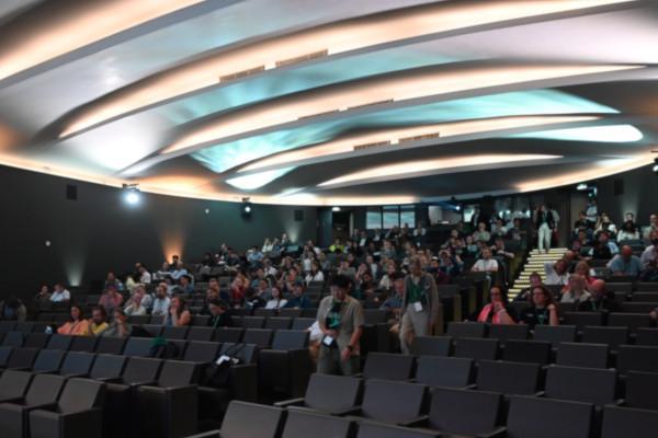 Attendees of TCS 2025 summer meeting in the auditorium in Sorbonne University