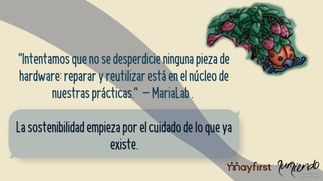 Postal 2 campaña Infraestructura y sostenibilidad de Sursiendo