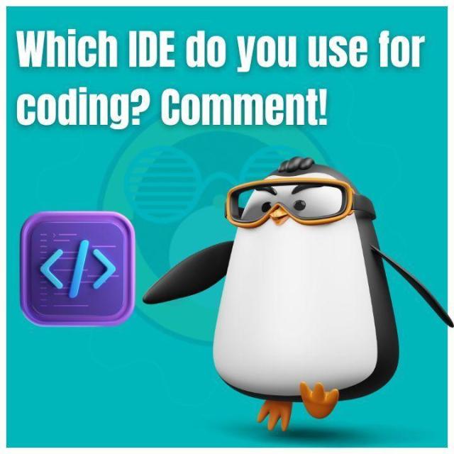 Which IDE do you use for coding? Comment!