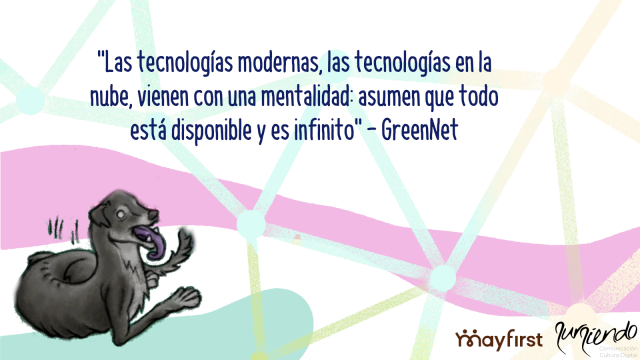 Postal sostenibilidad ecológica campaña infraestructura y sostenibilidad de Sursiendo