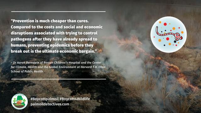 @UQ_News research published in @TheLancetPlanet finds that #pandemics are linked to #ecosystem and #biodiversity declines, with viruses jumping from animals to humans. Urgent #publichealth and #conservation policies needed #Boycott4Wildlife @palmoildetect.bsky.social https://wp.me/pcFhgU-77u?utm_source=mastodon&utm_medium=Palm+Oil+Detectives&utm_campaign=publer 