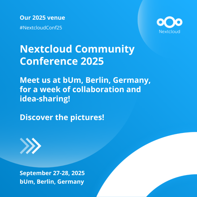 Venue pictures: Join us in Berlin, Germany, for #NextcloudConf25, hosted at bUm.