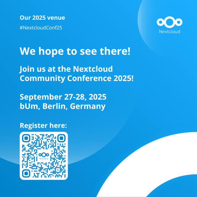 Venue pictures: Join us in Berlin, Germany, for #NextcloudConf25, hosted at bUm.