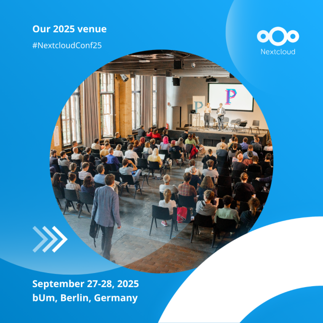 Venue pictures: Join us in Berlin, Germany, for #NextcloudConf25, hosted at bUm.