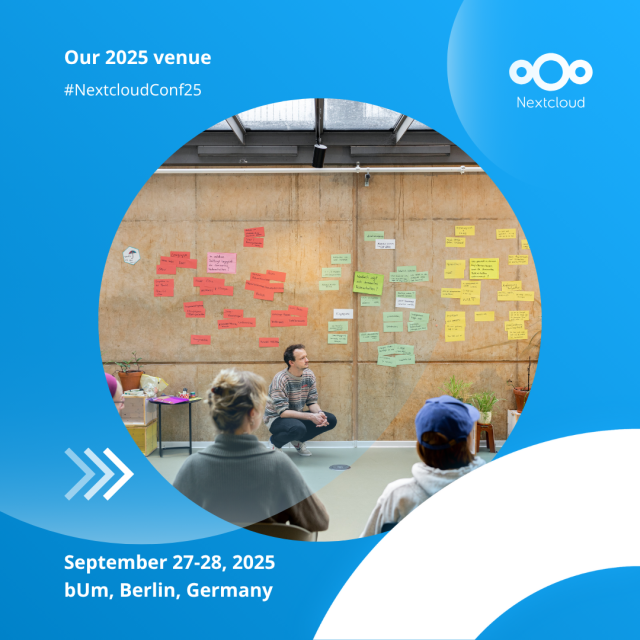 Venue pictures: Join us in Berlin, Germany, for #NextcloudConf25, hosted at bUm.