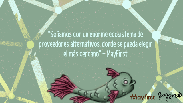 Postal proveedores alternativos de la campaña de infraestructura y sostenibilidad de Sursiendo