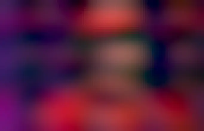 A Dota2 panelist dressed as Mario Mario.