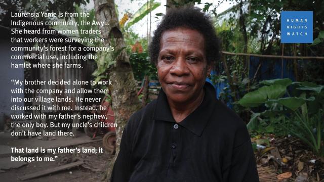 #News: #Indigenous women’s #landrights trampled in #Papua as #palmoil giants  seize forests and jostle for power —the women will not be silenced! 🚫🌴☠️ #BoycottPalmOil #Boycott4Wildlife @palmoildetect via @HRW https://www.hrw.org/feature/2025/08/20/there-will-be-nowhere-left/government-companies-take-indigenous-lands-without?utm_source=mastodon&utm_medium=Palm+Oil+Detectives&utm_campaign=publer