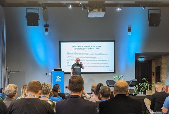 Nextcloud talk by Monty Widenius