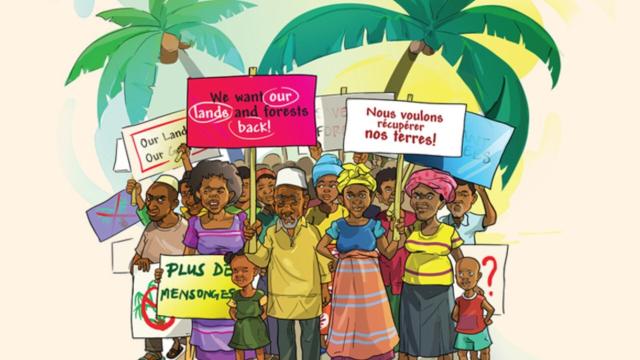 #News: #Cameroon's Apouh villagers protest as #Socapalm expands #palmoil planting on disputed ancestral land 🌴. Tear gas, police, and stalled talks are the weapons used to stall justice. @palmoildetect #BoycottPalmOil #HumanRights https://news.mongabay.com/short-article/2025/09/palm-oil-giant-socapalm-still-planting-on-disputed-land-in-cameroon-as-villagers-seek-redress/?utm_source=mastodon&utm_medium=Palm+Oil+Detectives&utm_campaign=publer
