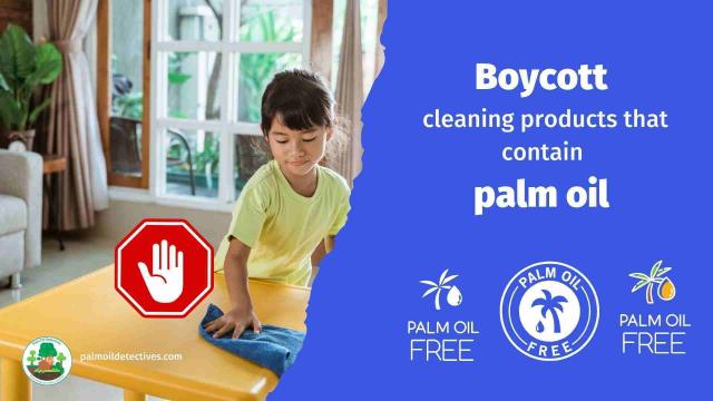 Major #brands making #cleaning products 🧹🧼🫧 #Palmolive #Reckitt #Unilever #PZCussons and others tell lies and destroy rainforests. Don't buy the #greenwash of "sustainable" #palmoil 🌴🤮💀☠️❌ Instead shop #palmoilfree #Boycott4Wildlife @palmoildetect.bsky.social https://palmoildetectives.com/2021/02/11/palm-oil-free-cleaning-products/?utm_source=mastodon&utm_medium=Palm+Oil+Detectives&utm_campaign=publer  