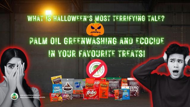 DYK so-called “sustainable” #palmoil is a #greenwashing lie that still causes #deforestation?🤯 Learn how to #Boycottpalmoil #Boycott4Wildlife this #Halloween 🎃👻🪦 Instead enjoy #palmoilfree and #vegan treats and #candy @palmoildetect https://palmoildetectives.com/2023/10/18/halloweens-most-terrifying-tale-palm-oil-greenwashing-and-ecocide-in-your-treats/?utm_source=mastodon&utm_medium=Palm+Oil+Detectives&utm_campaign=publer

