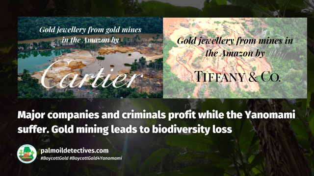 #Gold #mining kills #indigenous peoples 🩸 forcing women and children into sex #slavery! Help #Yanomami people forced violently from their #rainforest homes for the #greed of gold! 🪙⛔️ #BoycottGold #BoycottGold4Yanomami 🫶🌳@BarbaraNavarro @palmoildetect.bsky.social https://wp.me/pcFhgU-8uY?utm_source=mastodon&utm_medium=Palm+Oil+Detectives&utm_campaign=publer 