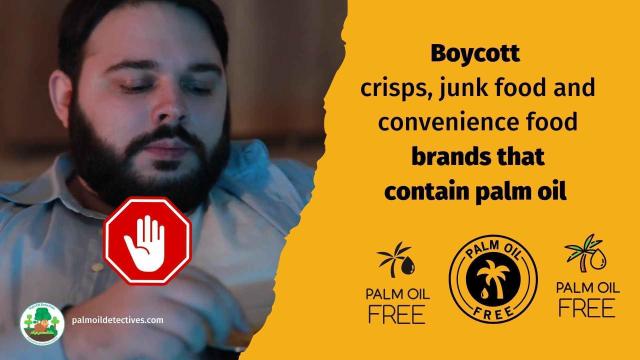 "Sustainable" palm oil = #greenwashing. Instead #Boycottpalmoil every time you shop. Ingredient names: STEAR GLYC PALM LAUR are generally #palmoil. Avoid these and use your wallet as a weapon! #Boycott4Wildlife 🌴🪔🩸🚜🔥☠️🧐🙊 @palmoildetect https://palmoildetectives.com/2021/02/11/palm-oil-free-brands/?utm_source=mastodon&utm_medium=Palm+Oil+Detectives&utm_campaign=publer 