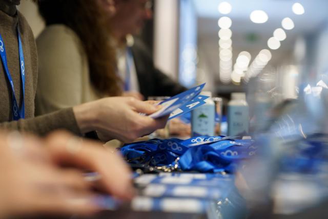 Photo from Nextcloud Enterprise Day Paris 2025: registration desk